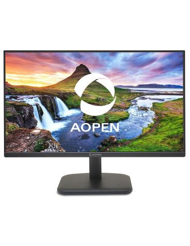 Монитор Aopen powered by Acer 24CL1YEbmix, 23.8'', IPS FHD LED, 250nit, 1ms TVR, ZeroFrame, 100Hz FreeSync, sRGB 99%, HDMI, VGA, BluelightShield, Speakers, Black - UM.QC1EE.E01