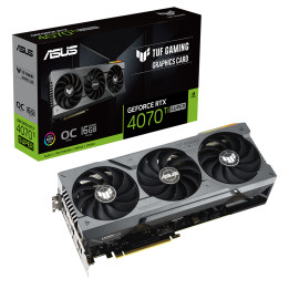 Видео карта Asus TUF GAMING GeForce RTX 4070 TI SUPER OC 16GB GDDR6X - TUF-RTX4070TIS-O16G-GAMING