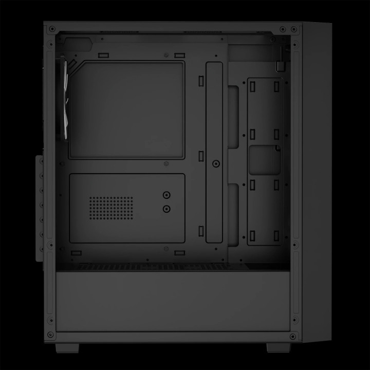 Кутия за компютър Gamdias AURA GC2 Elite, ATX, Mesh, RGB, Tempered Glass - GAMDIAS-AURA-GC2-ELITE