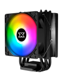 Охладител за процесор XIGMATEK Windpower 964 RGB Arctic, White Top Fin, 92mm White RGB PWM Fan, Single Rainbow LED Mode