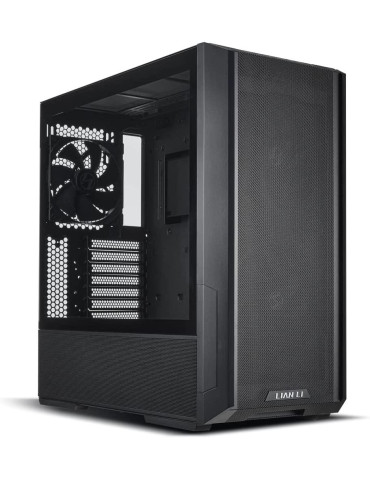 Кутия за компютър Lian-Li LANCOOL 216 Mid-Tower, Tempered Glass, черен - LANCOOL 216-X