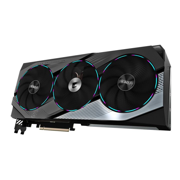 Видео карта Gigabyte Nvidia GeForce RTX 4070 TI SUPER AORUS MASTER 16GB GDDR6X - GV-N407TSAORUS M-16GD