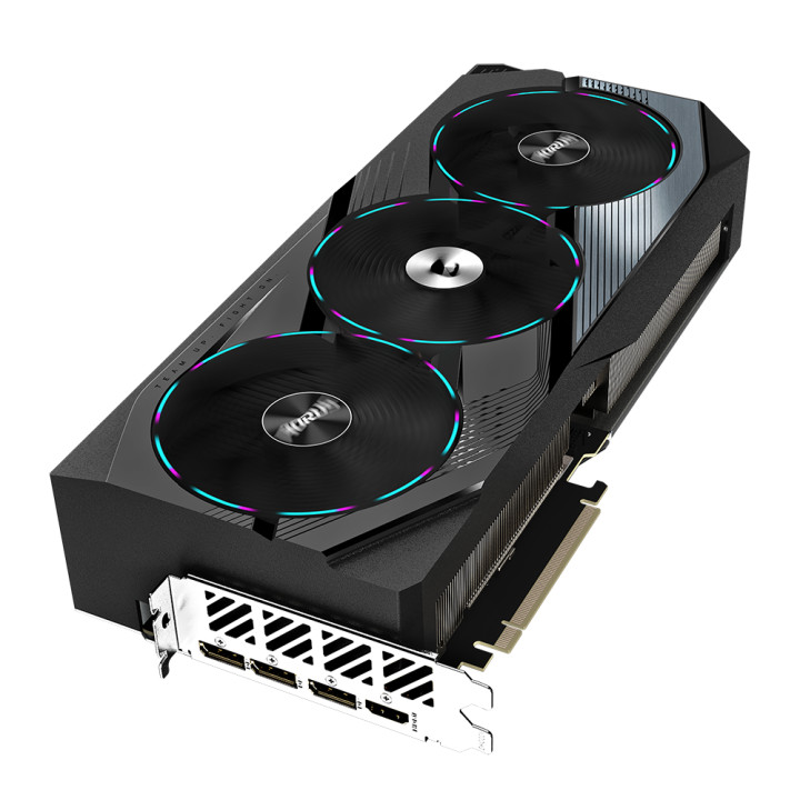 Видео карта Gigabyte Nvidia GeForce RTX 4070 TI SUPER AORUS MASTER 16GB GDDR6X - GV-N407TSAORUS M-16GD