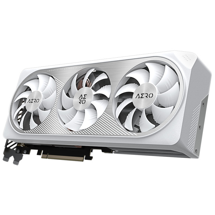 Видео карта Gigabyte GeForce RTX 4070 TI SUPER AERO OC 16GB GDDR6X - GV-N407TSAERO OC-16GD