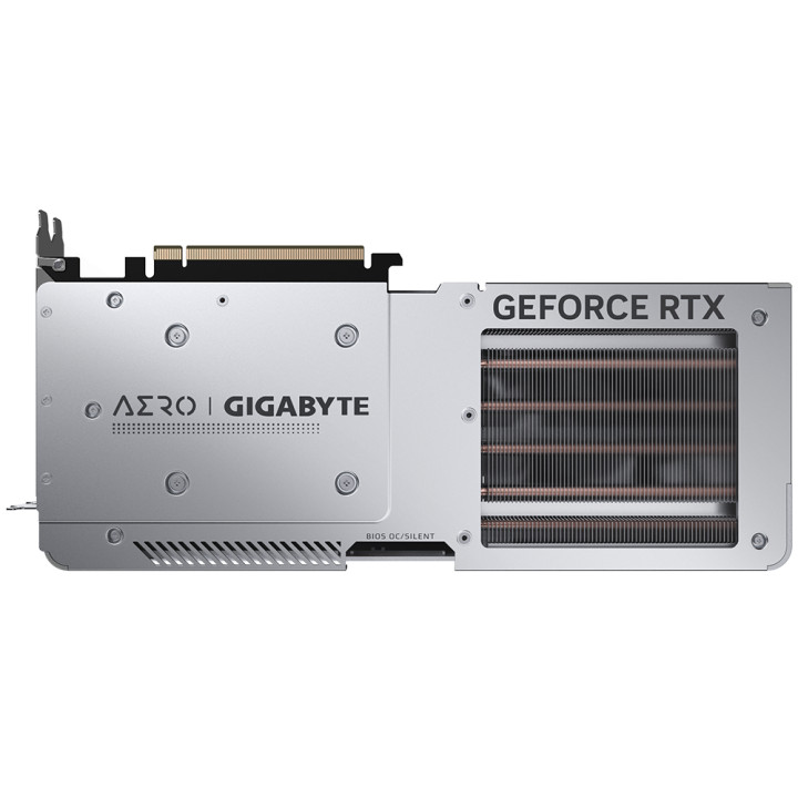 Видео карта Gigabyte GeForce RTX 4070 TI SUPER AERO OC 16GB GDDR6X - GV-N407TSAERO OC-16GD