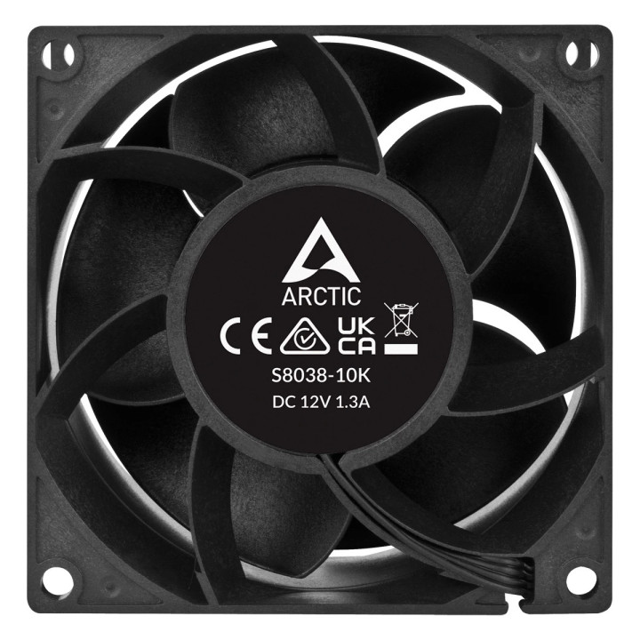 Сървърен вентилатор Arctic 80x80x38 Dual Ball, S8038-10K - ACFAN00279A