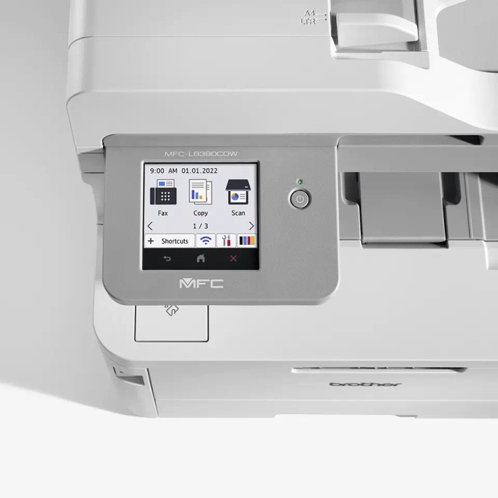 Цветно LED мултифункционално устройство Brother MFC-L8390CDW Colour Laser Multifunctional - MFCL8390CDWYJ1