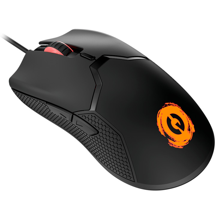 Геймърска мишка Canyon Carver GM-116, 6keys, A603EP sensor, DPI up to 3600, Black - CND-SGM116