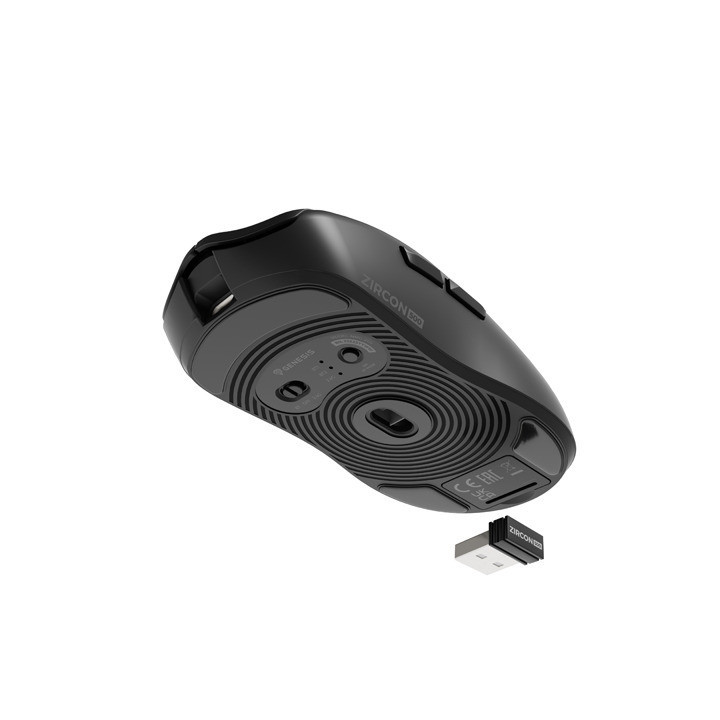 Безжична геймърска мишка Genesis Zircon 500 10000Dpi Black - NMG-2113