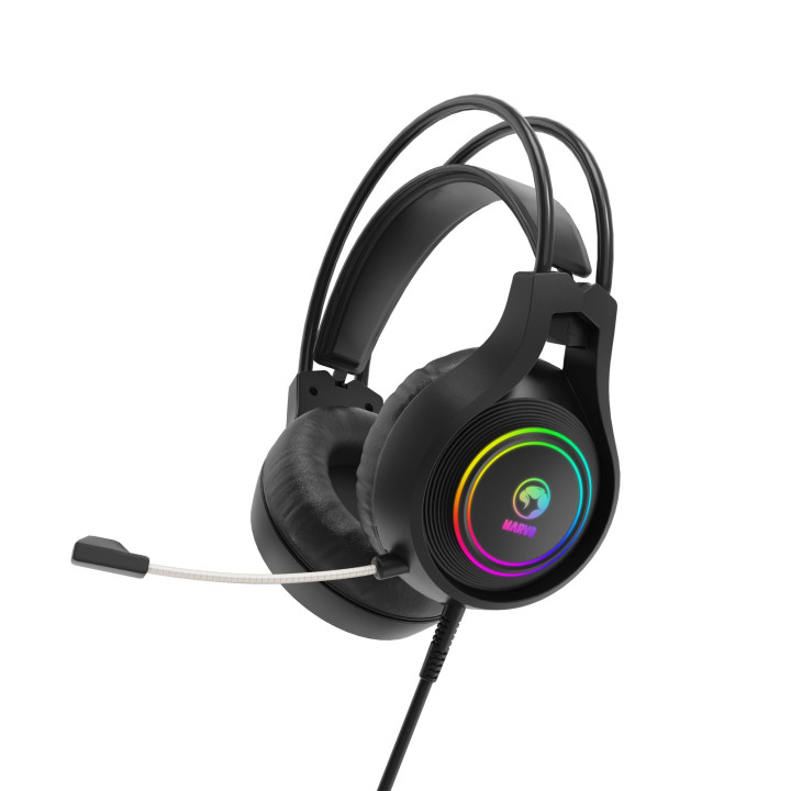 Геймърски слушалки Marvo HG8921, 50mm, USB, RGB - MARVO-HG8921