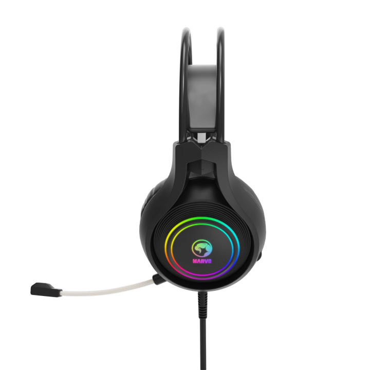 Геймърски слушалки Marvo HG8921, 50mm, USB, RGB - MARVO-HG8921