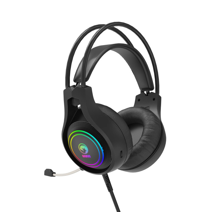 Геймърски слушалки Marvo HG8921, 50mm, USB, RGB - MARVO-HG8921