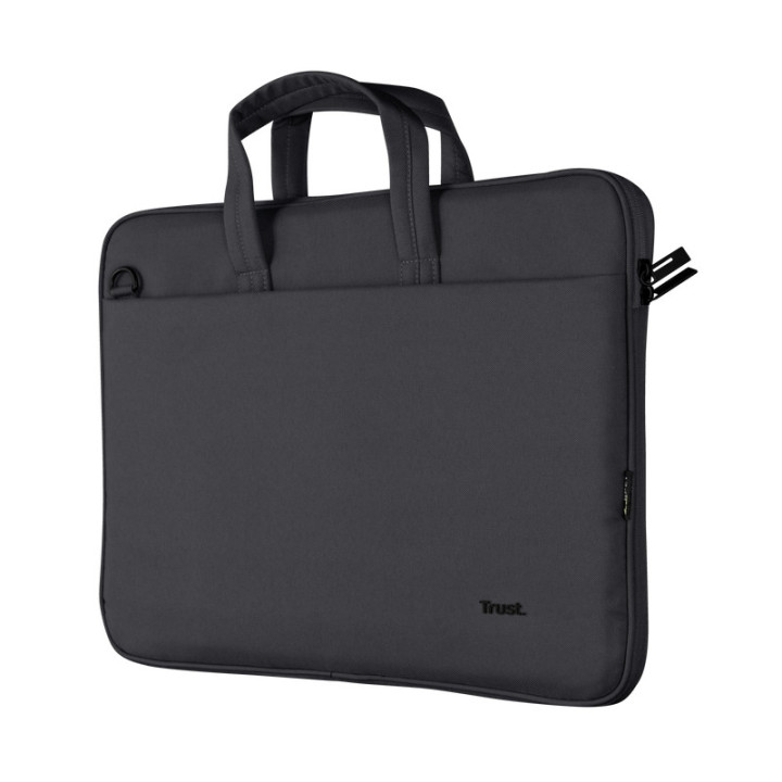 Чантa за лаптоп Trust Bologna Laptop Bag 16" Eco Black - 24447