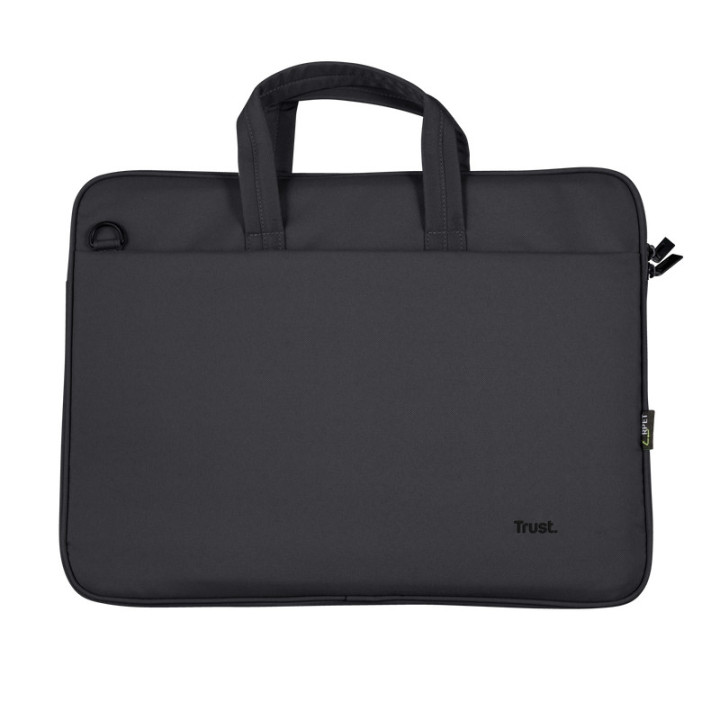Чантa за лаптоп Trust Bologna Laptop Bag 16" Eco Black - 24447