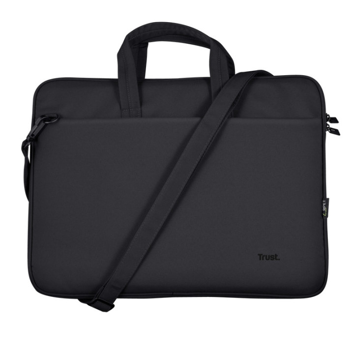 Чантa за лаптоп Trust Bologna Laptop Bag 16" Eco Black - 24447