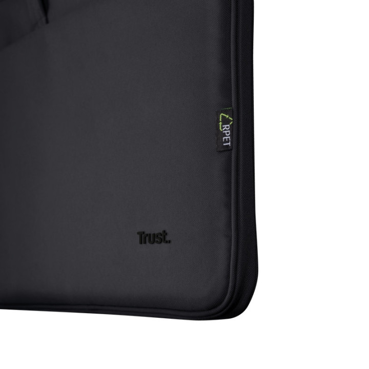 Чантa за лаптоп Trust Bologna Laptop Bag 16" Eco Black - 24447