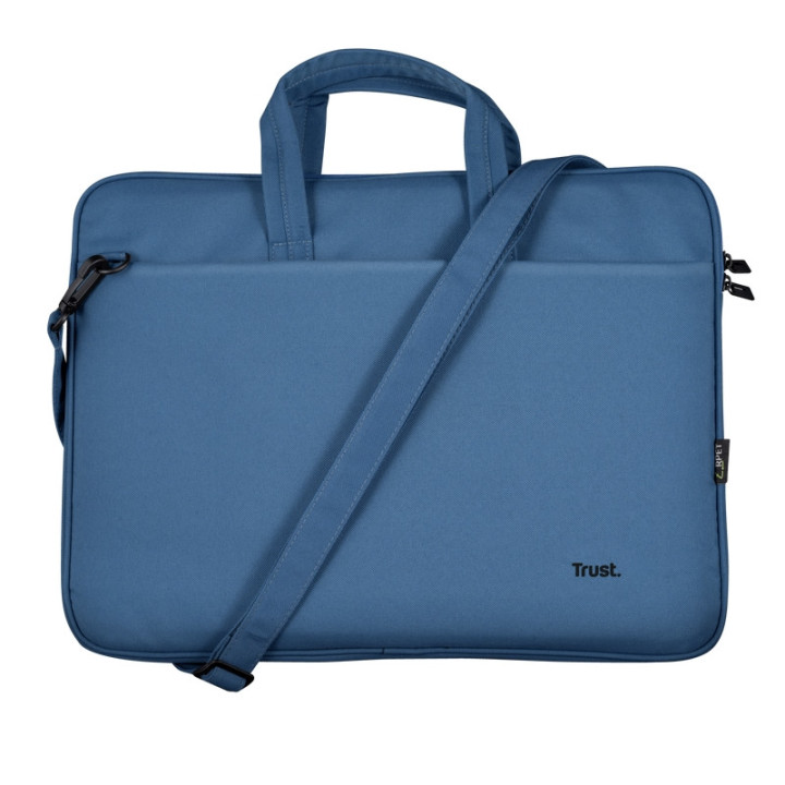 Чантa за лаптоп Trust Bologna Laptop Bag 16" Eco Blue - 24448