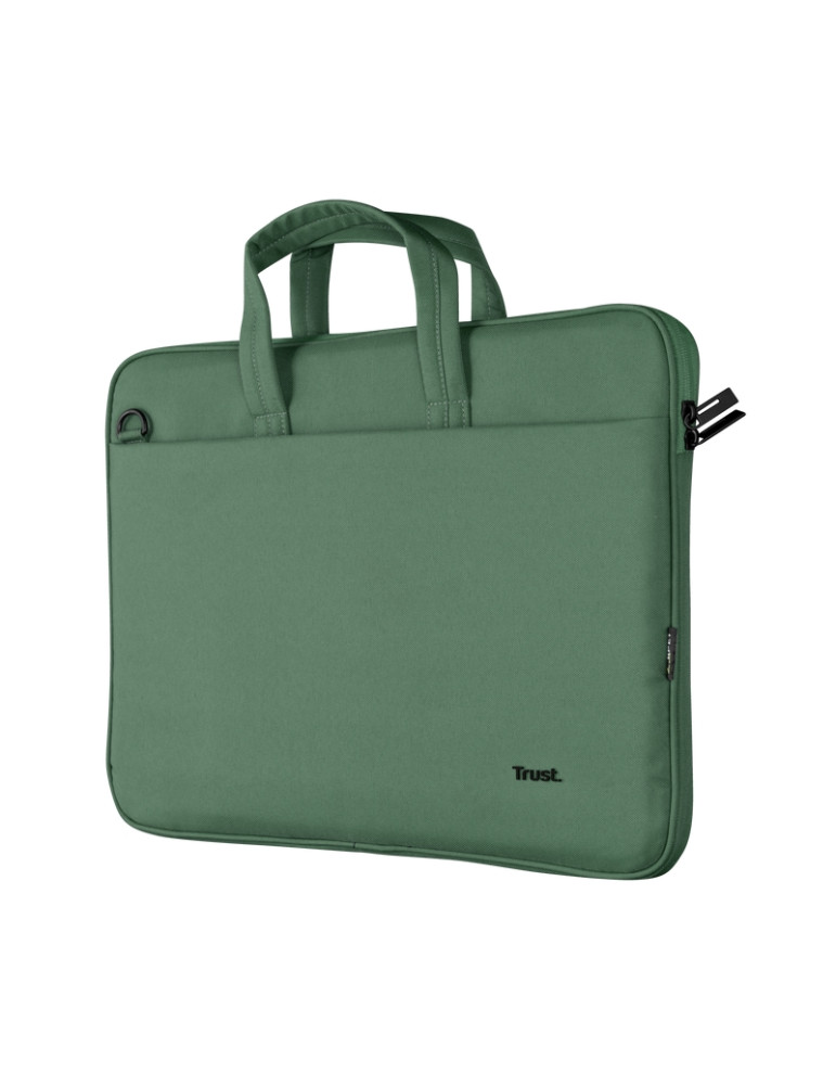 Чантa за лаптоп Trust Bologna Laptop Bag 16" Eco Green - 24450