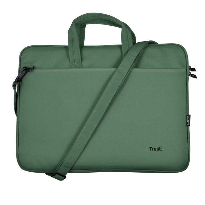 Чантa за лаптоп Trust Bologna Laptop Bag 16" Eco Green - 24450