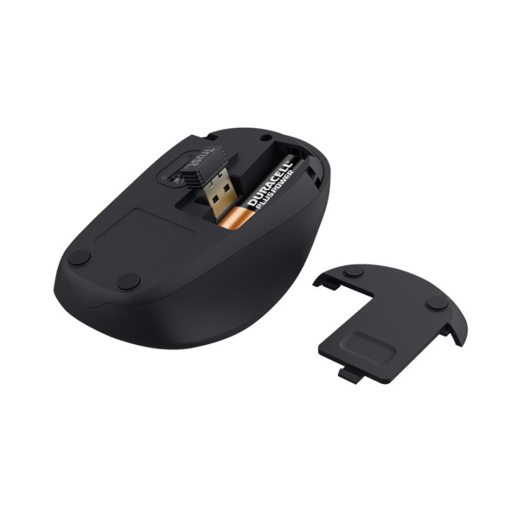 Безжична мишка Trust YVI+ Wireless Mouse Eco Black - 24549