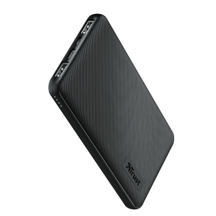 Външна батерия Trust Primo Fast Ultra-thin Powerbank 10000 mAh - 24678