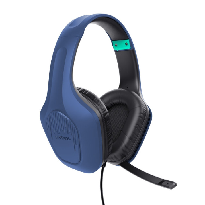 Геймърски слушалки Trust GXT415 Zirox, Blue - 24991