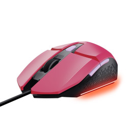 Геймърска мишка Trust GXT109 Felox, Pink - 25068