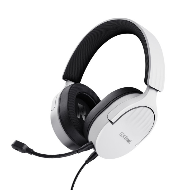 Геймърски слушалки Trust GXT489 Fayzo, White - 25210
