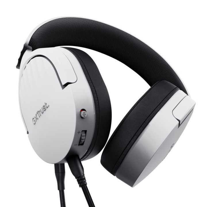 Геймърски слушалки Trust GXT489 Fayzo, White - 25210