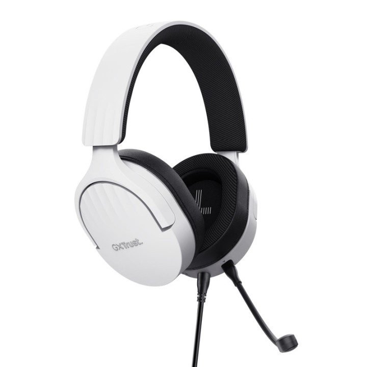Геймърски слушалки Trust GXT489 Fayzo, White - 25210