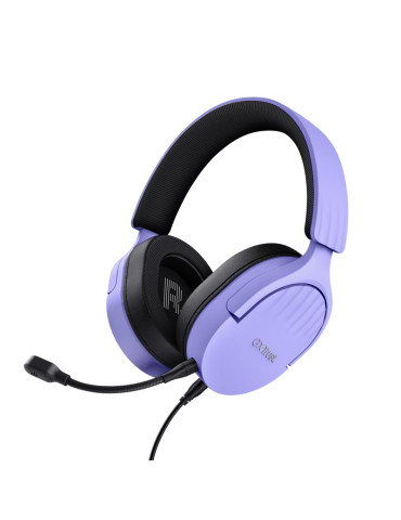 Геймърски слушалки Trust GXT489 Fayzo, Purple - 25301