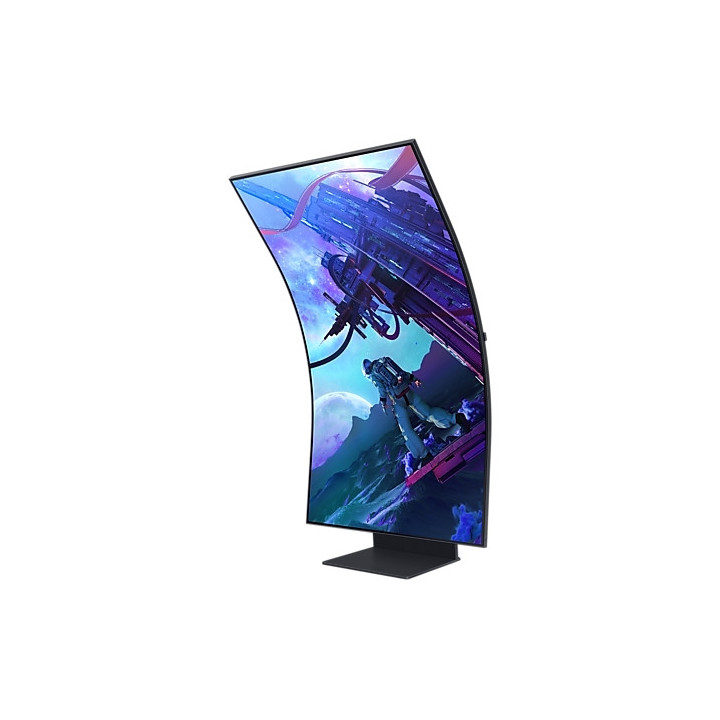 Монитор Samsung 55CG970 55" Odyssey Ark Curved VA 3840x2160, 1ms, 165Hz, DP, HDMI, USB, Black - LS55CG970NUXDU
