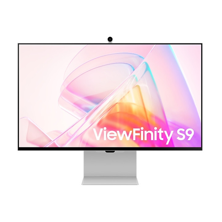 Монитор Samsung LS27C902PAUXDU ViewFinity S9 S90PC, LED IPS, 5ms, 5120x2880, 600cd/m2, 5W x 2, Wirelss DEX, Mini-DP, USB Hub, Thunderbolt, Silver - LS27C902PAUXDU