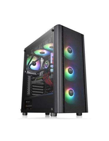 Геймърски компютър ION ARGB с процесор AMD Ryzen 7 7700, видеокарта AMD RX 7800 XT Challenger 16GB GDDR6, памет DDR5 32GB(2x16GB), SSD диск nvme 1TB 4x4