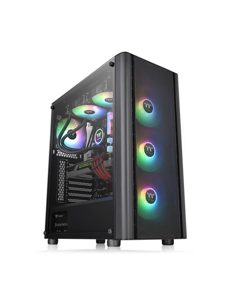 Геймърски компютър ION ARGB с процесор AMD Ryzen 7 7700, видеокарта AMD RX 7800 XT Challenger 16GB GDDR6, памет DDR5 32GB(2x16GB), SSD диск nvme 1TB 4x4