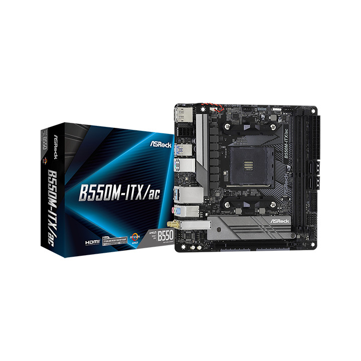 Дънна платка AsRock B550M-ITX/AC