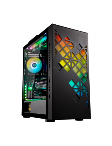 Геймърски компютър ION TRACERY aRGB с процесор AMD Ryzen 7 7800X3D, видео карта RTX 4070 Super 12GB, памет 32GB(2x16GB) DDR5 и SSD 1TB