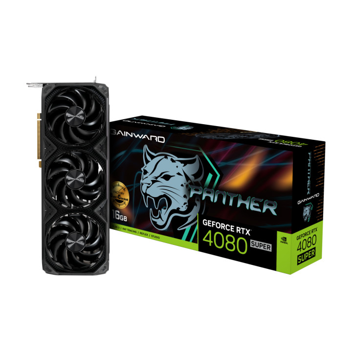 Видео карта Gainward GeForce RTX 4080 SUPER Panther OC 16 GB GDDR6X (256 bits) - NED408SS19T2-1032Z