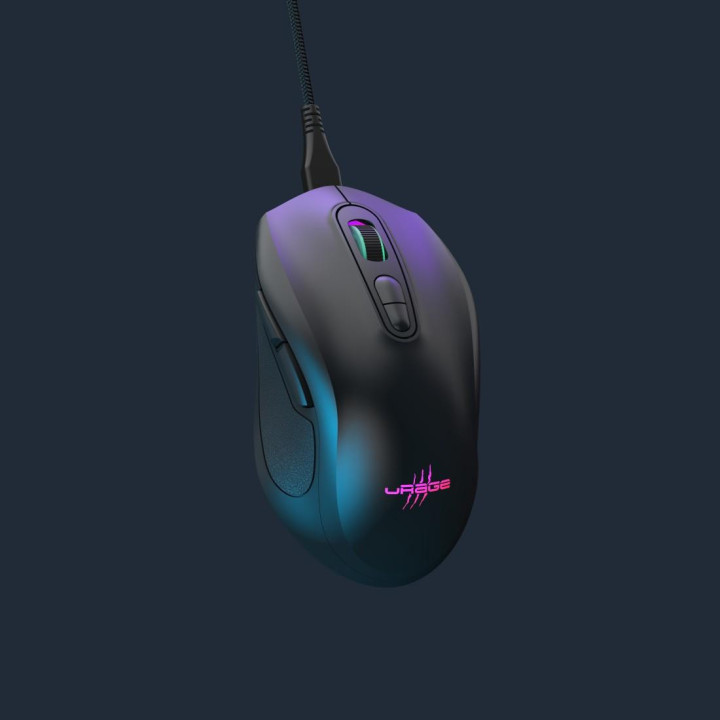 Геймърска мишка HAMA uRage Reaper 340, черен, RGB - 217839