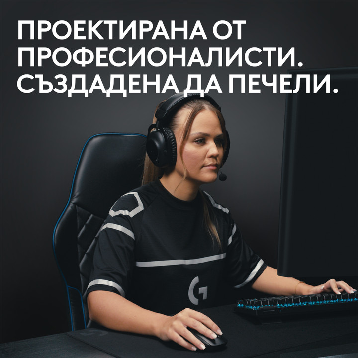 Безжична геймърска мишка Logitech G Pro X Superlight 2 Wireless White - 910-006638