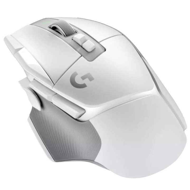 Безжична геймърска мишка Logitech G502 X Lightspeed, бял - 910-006189