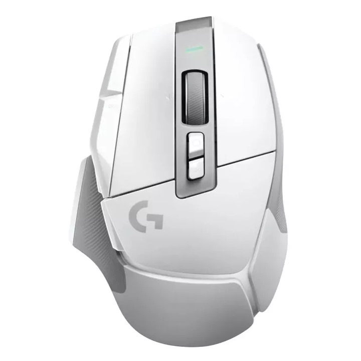 Безжична геймърска мишка Logitech G502 X Lightspeed, бял - 910-006189