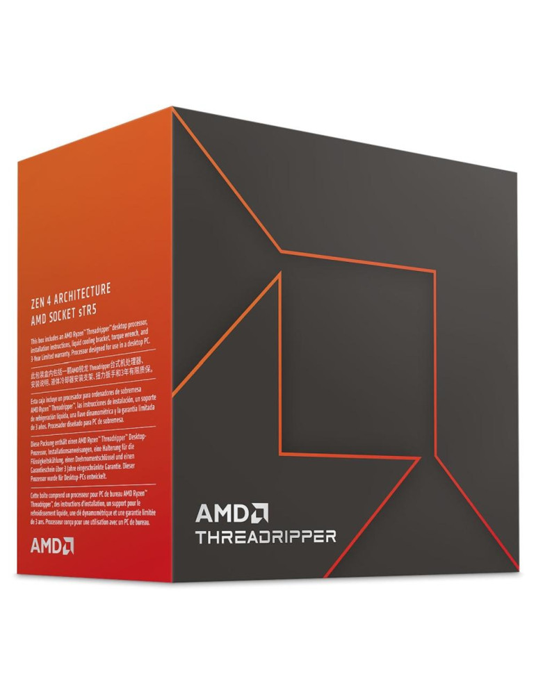 Процесор AMD Ryzen Threadripper 7970X, 32-Cores 4.0GHz, up to 5.3Ghz, Socket sTR5 - 100-100001351WOF
