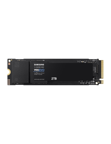 SSD диск Samsung 2TB, 990 EVO, M.2 Type 2280, PCIe 4.0 x4, NVMe - MZ-V9E2T0BW