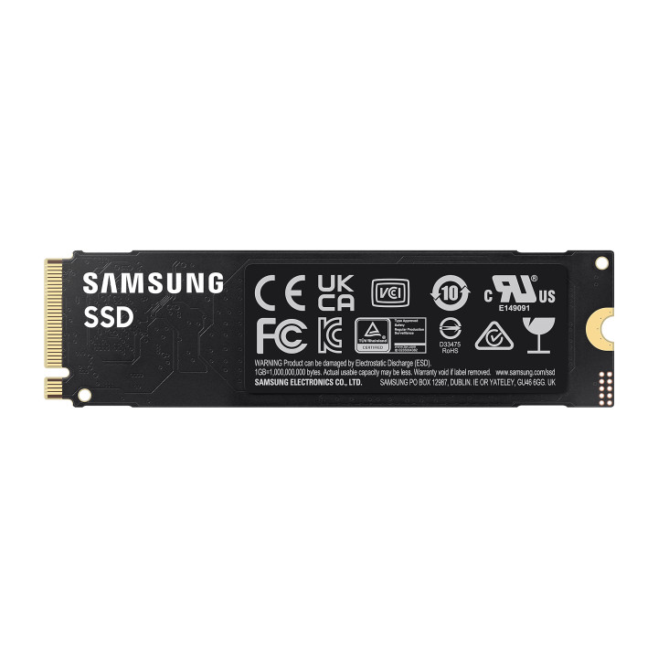 SSD диск Samsung 2TB, 990 EVO, M.2 Type 2280, PCIe 4.0 x4, NVMe - MZ-V9E2T0BW