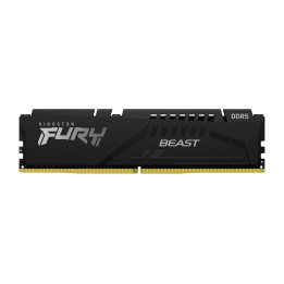 RAM памет Kingston 16GB DDR5 6400MHz CL32 FURY Beast Black  AMD Expo - KF564C32BBE-16