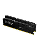 RAM памет Kingston 32GB(2x16GB) DDR5 6400MHz CL32 FURY Beast Black XMP - KF564C32BBK2-32
