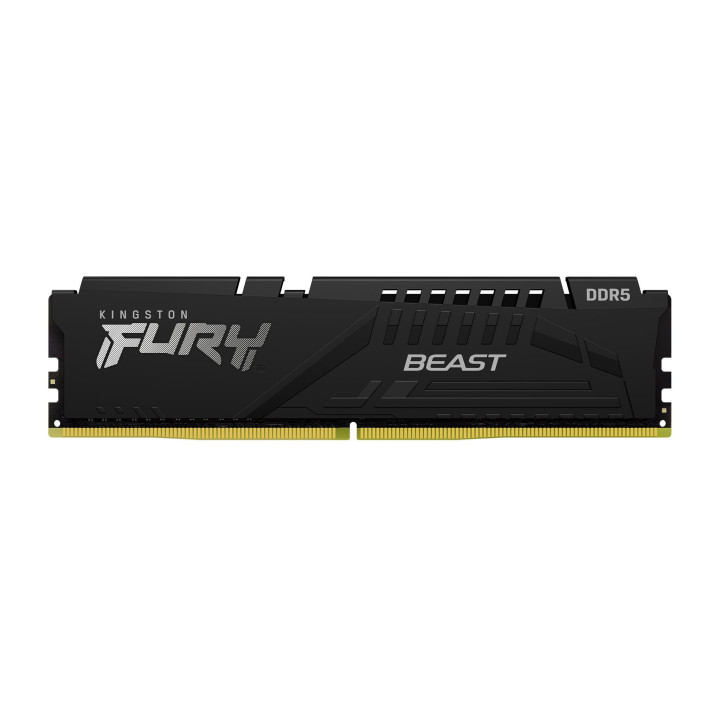RAM памет Kingston 16GB DDR5 6000MHz CL30 FURY Beast Black  AMD EXPO - KF560C30BBE-16
