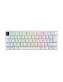 Геймърска клавиатура Logitech Pro X 60 Tactile White, KEYCONTROL, LIGHTSYNC, RGB, бял - 920-011930