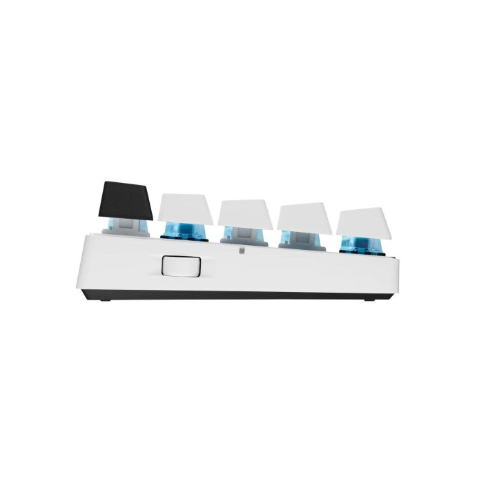 Геймърска клавиатура Logitech Pro X 60 Tactile White, KEYCONTROL, LIGHTSYNC, RGB, бял - 920-011930